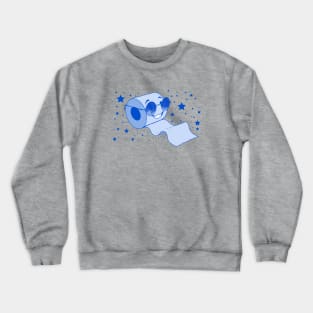 The roll toilet paper Crewneck Sweatshirt